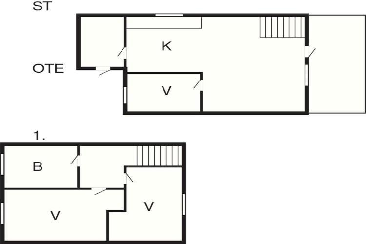 6 Person Holiday Home In R M Sonderby  Экстерьер фото